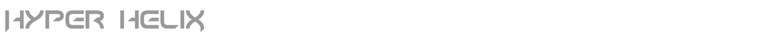 Hyper heliX font preview